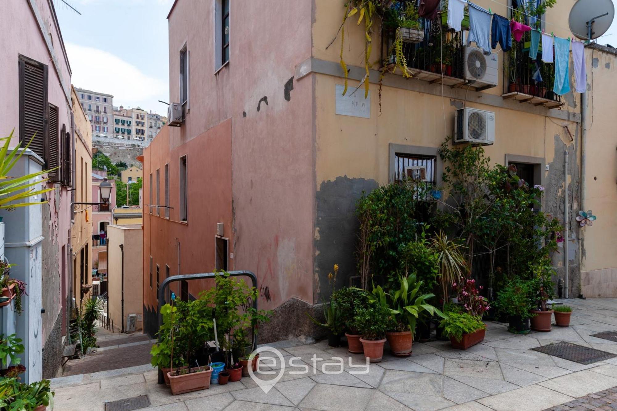 Charm In Siotto Pintor Apartment Cagliari Exterior foto